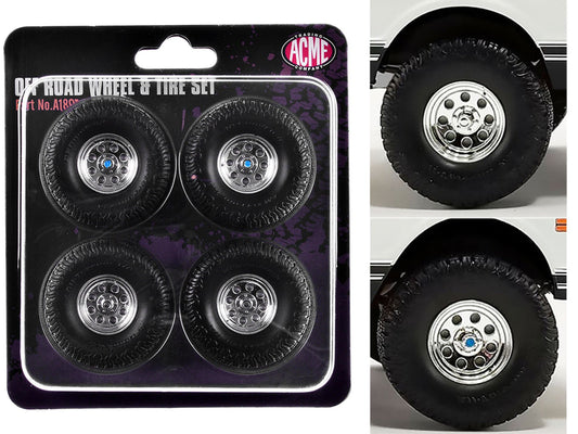 Rapid Vehicles "Offroad" 35" Mag Wheel and Tire Set of 4 pieces from 1971 Chevrolet K5 Blazer for...