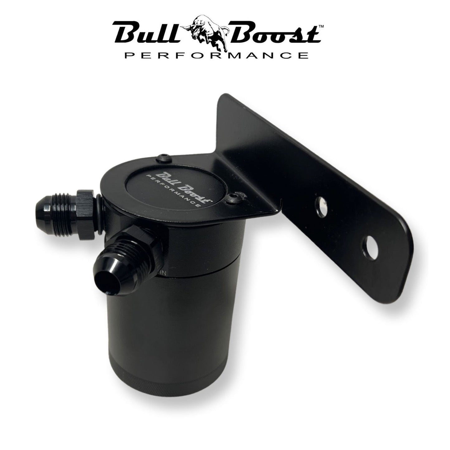 AN6 Baffled Oil Catch Can 5ft Hose Kit Universal -AN6