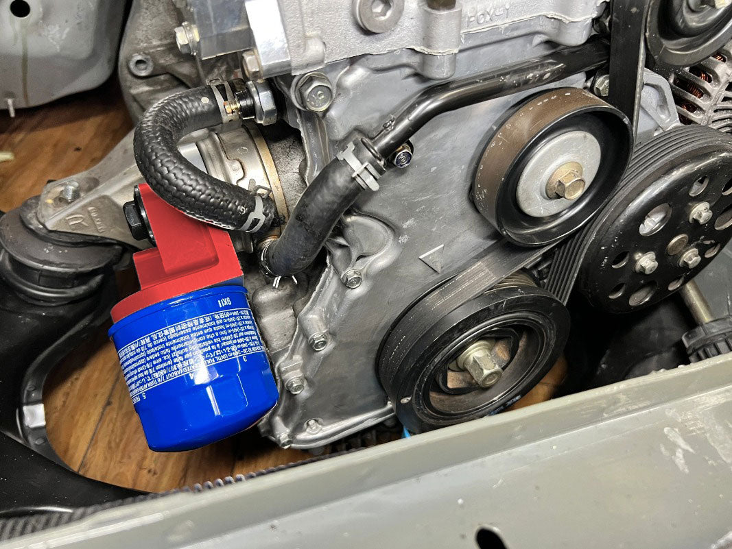 B16 B18 B20 B Series Oil Filter Relocation Adapter For Honda Acura EG DC EK DC2