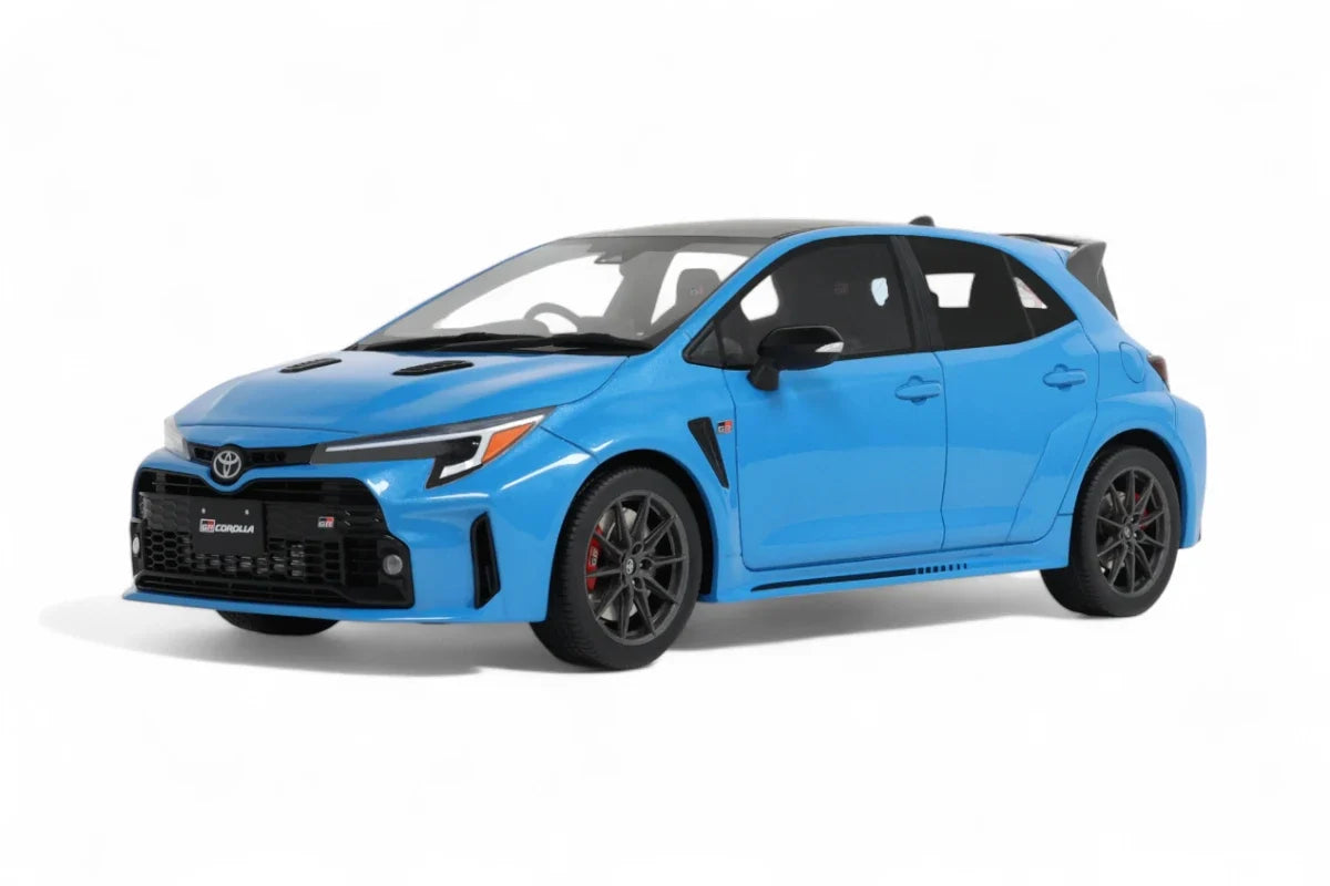 Otto 2023 Toyota Corolla GR Circuit Edition Flame Blue 1:18
