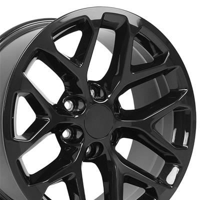 OE Wheels CV98B 20x9 6x139.7 24et Gloss Black Wheel SS: 9510084 - 9514917