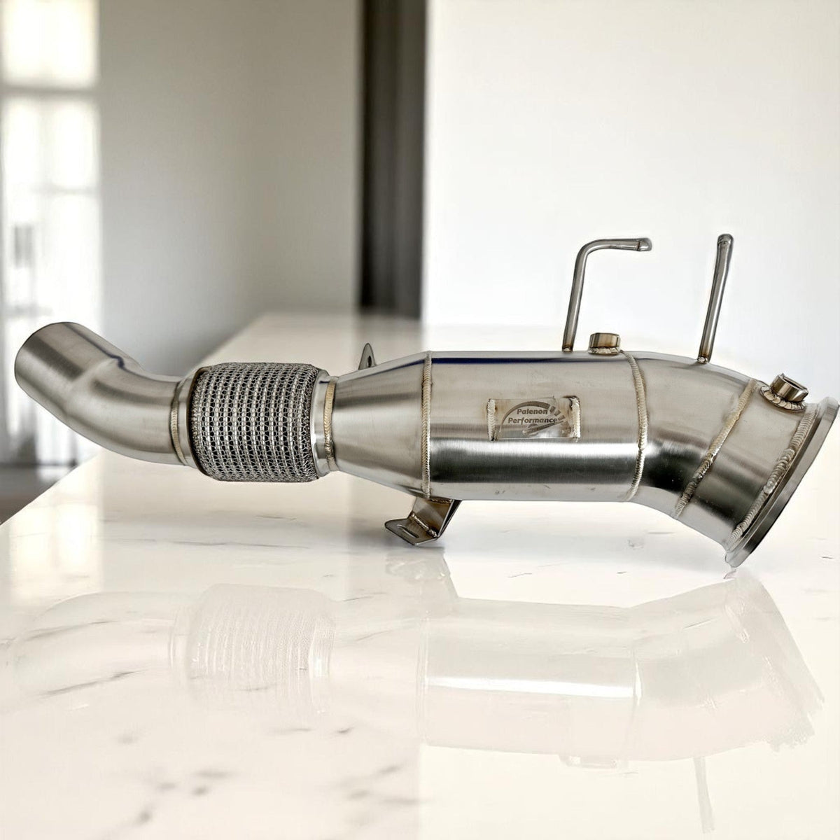 Palenon Performance 5 Inch Gen 3 BMW B58TU2 Racing Downpipe - M340i, M440i, 540i, 740i, X3, X5,...