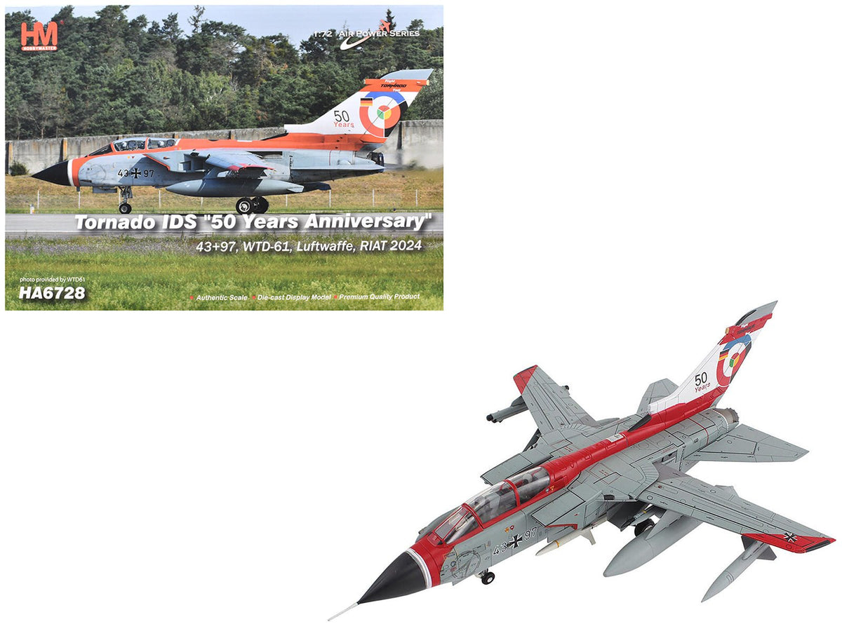 Rapid Vehicles Panavia Tornado IDS Aircraft "43+97 WTD-61 50 Years Royal International Air...