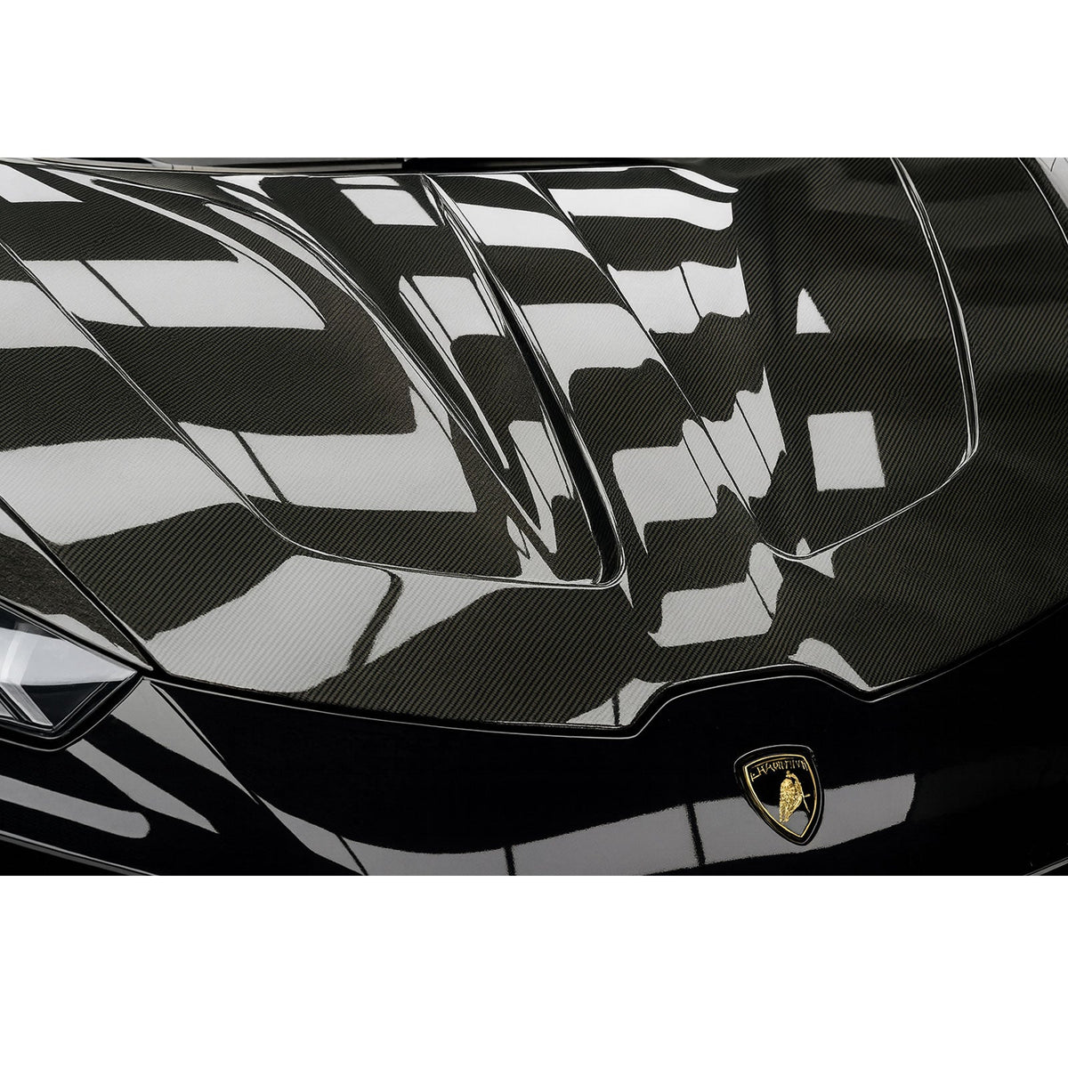 STRATEC SYSTEMS P Style Dry Carbon Fiber Front Bonnet Hood for Lamborghini Huracan LP580 LP610...