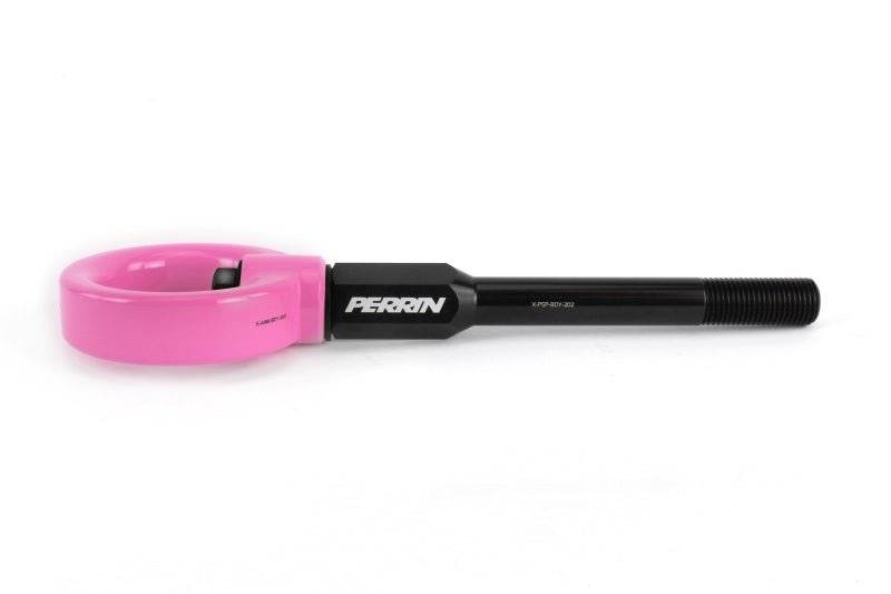 Perrin [02-07 WRX, 04-07 STI] Tow Hook Kit - Hyper Pink | PSP-BDY-230HP