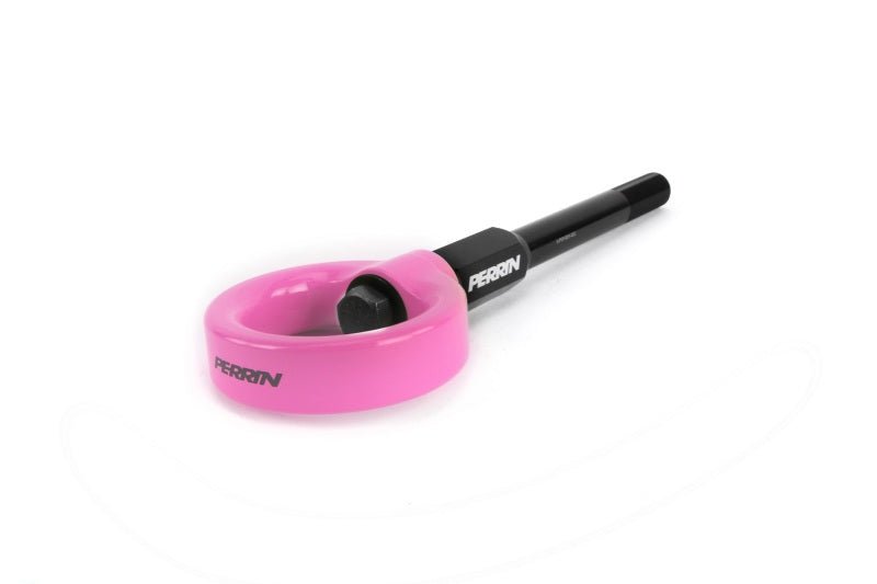 Perrin [02-07 WRX, 04-07 STI] Tow Hook Kit - Hyper Pink | PSP-BDY-230HP