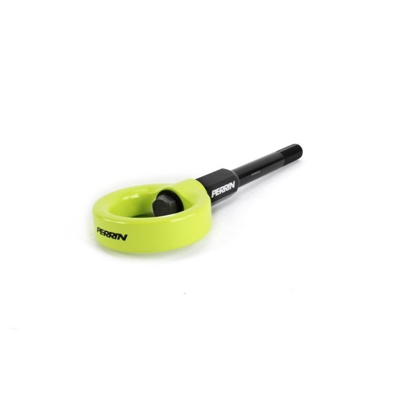 Perrin [02-07 WRX, 04-07 STI] Front Tow Hook Neon Yellow
