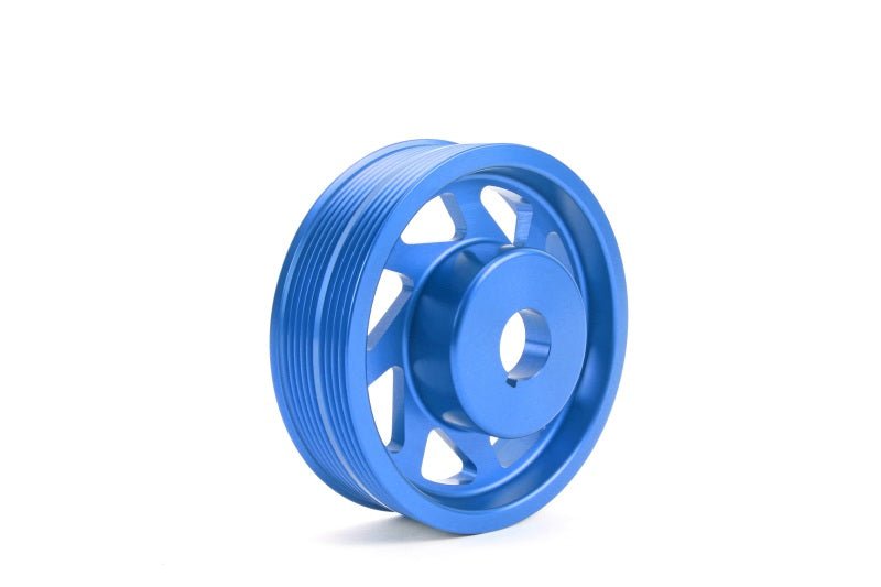 Perrin [02-14 WRX, 04-21 STI, 05-09 Legacy, 04-13 FXT] Lightened Crank Pulley Blue