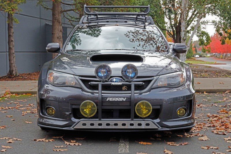 Perrin [08-14 WRX/STI] Front Tow Hook Kit - Flat Black