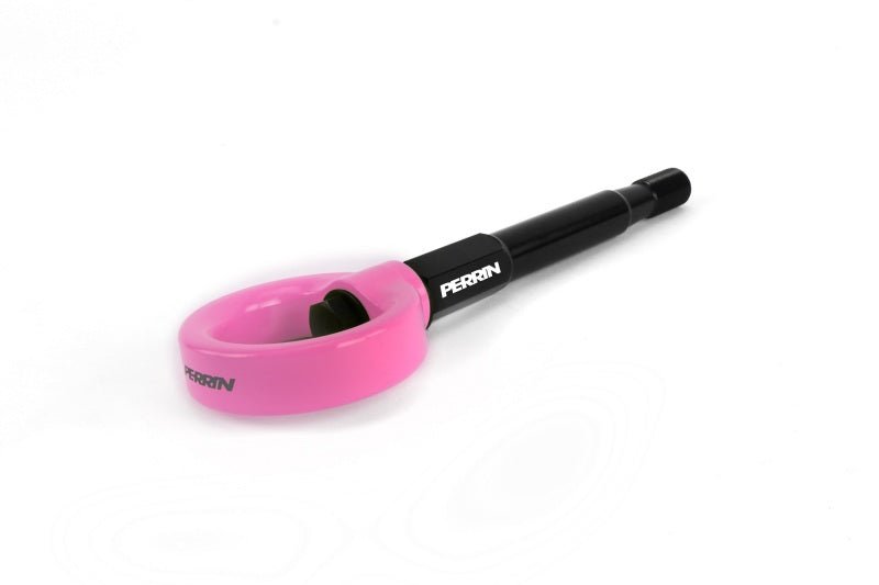 Perrin [15-21 WRX/STI] Rear Tow Hook Kit - Hyper Pink | PSP-BDY-252HP