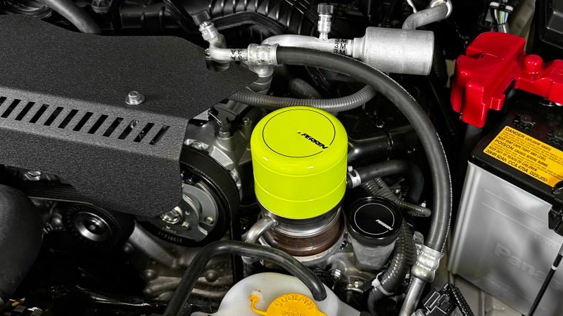 Perrin [15-26 WRX, 13-26 BRZ, 22-26 GR86] Oil Filter Cover - Neon Yellow
