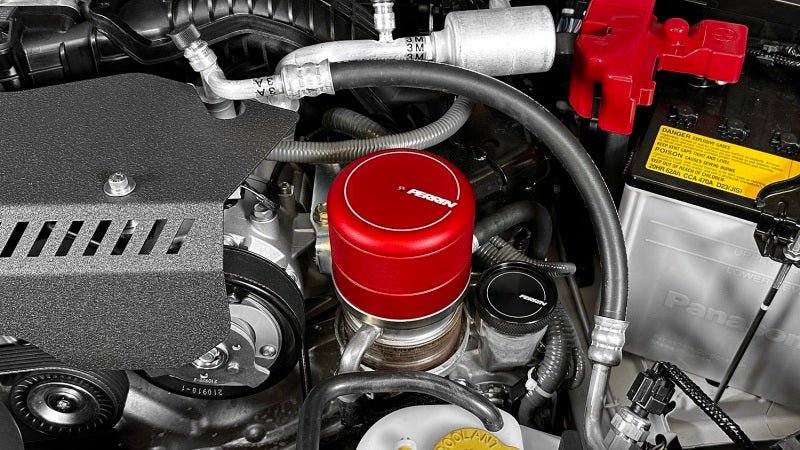 Perrin [15-26 WRX, 13-25 BRZ/FR-S/86/GR86] Oil Filter Cover Red