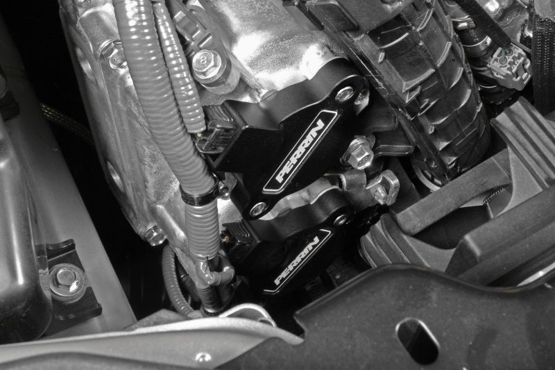JDMuscle Perrin [15-26 WRX] Cam Solenoid Cover - Black | PSP-ENG-172BK - View 6