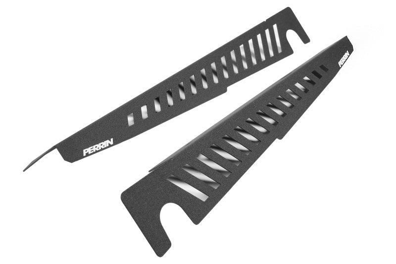 Perrin [22-26 WRX] Fender Shroud Set - Black | PSP-ENG-551BK