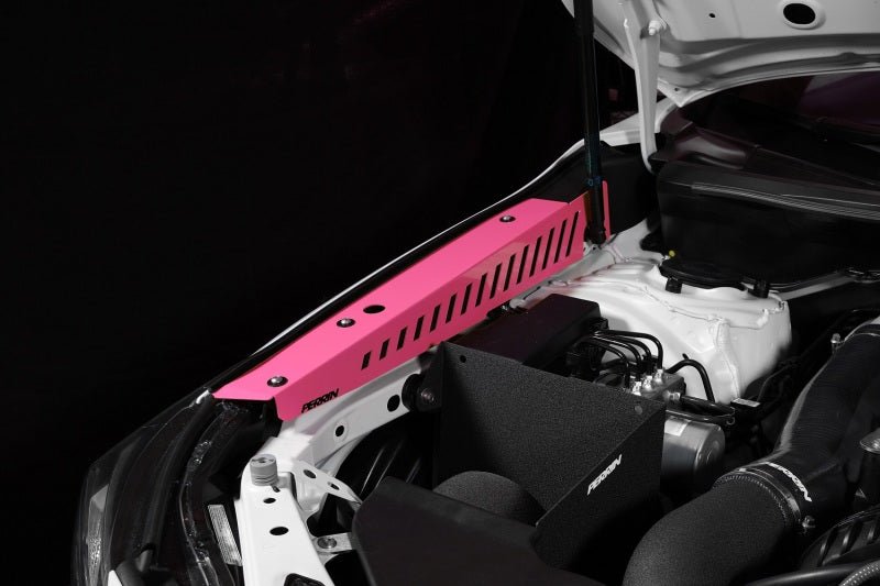 Perrin [22-26 WRX] Fender Shroud Set - Hyper Pink