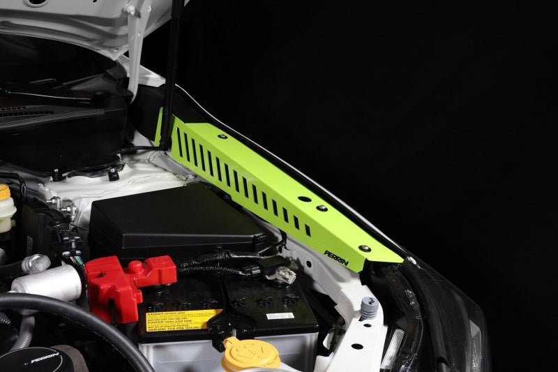 Perrin [22-26 WRX] Fender Shroud Set - Neon Yellow