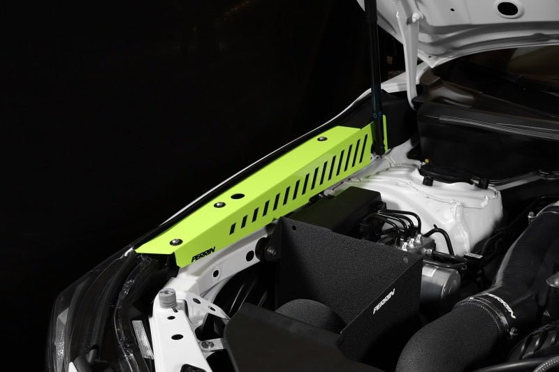 Perrin [22-26 WRX] Fender Shroud Set - Neon Yellow