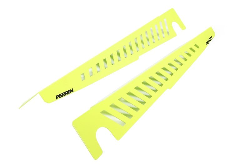 Perrin [22-26 WRX] Fender Shroud Set - Neon Yellow