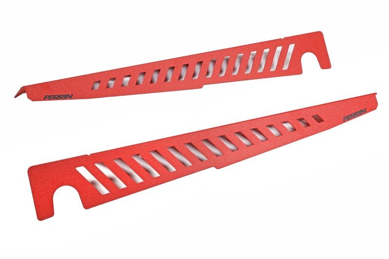 Perrin [22-26 WRX] Fender Shroud Set - Red