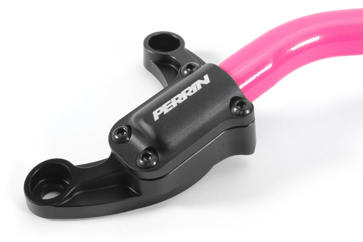 Perrin [22-26 WRX] Front Strut Tower Bar - Hyper Pink | PSP-SUS-061HP