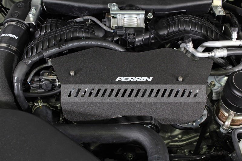 Perrin [22-26 WRX] Pulley Cover - Black