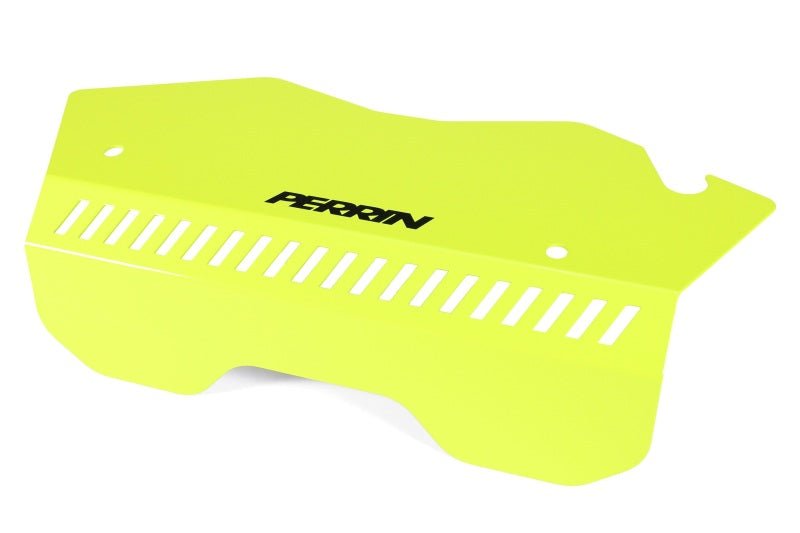 Perrin [22-26 WRX] Pulley Cover - Neon Yellow