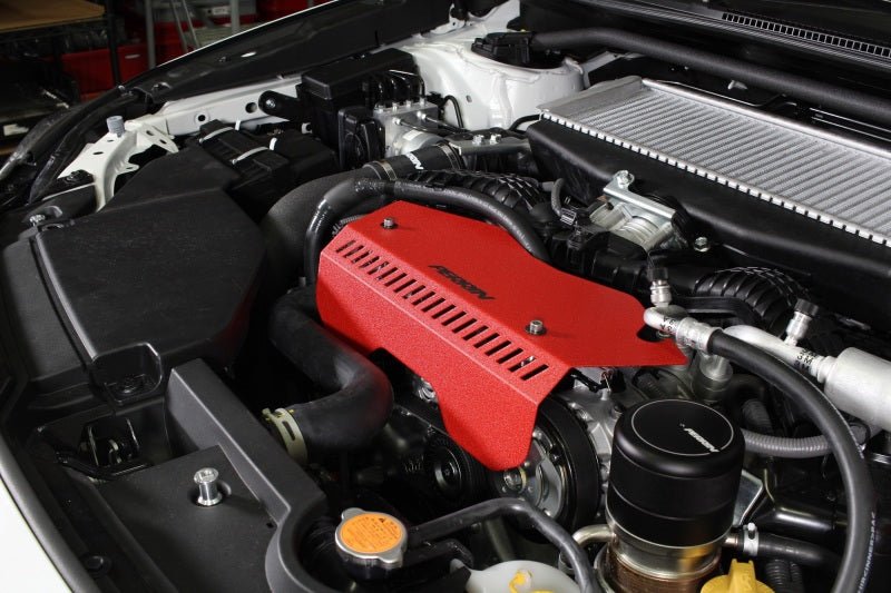 Perrin [22-26 WRX] Pulley Cover - Red