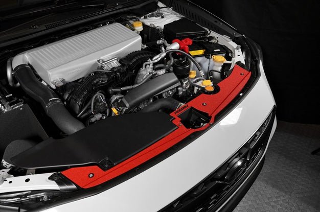 Perrin [22-26 WRX] Radiator Shroud Kit Red