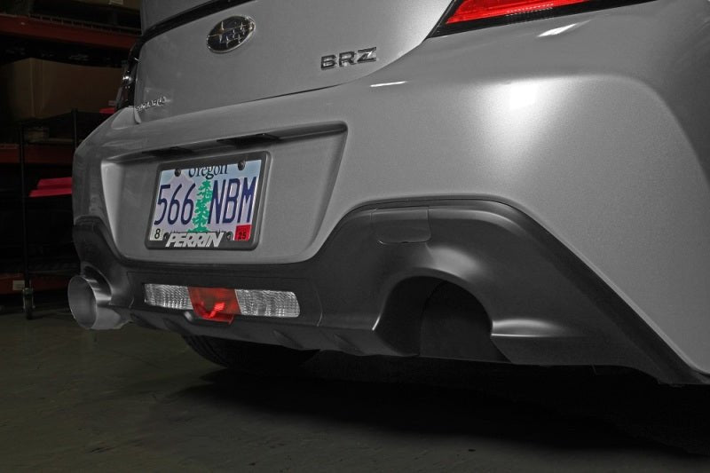 Perrin [22-26 BRZ/GR86] Exhaust Cutout Plate Right Side For Single Outlet Exhaust Systems