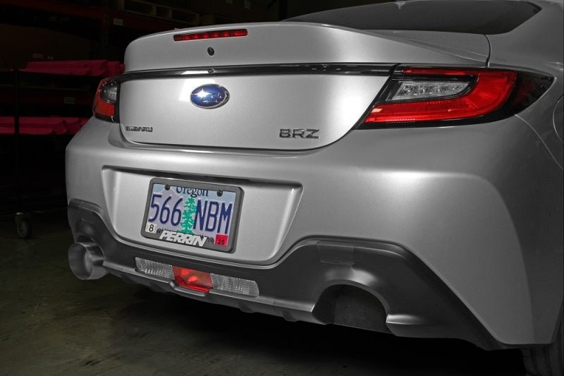 Perrin [22-26 BRZ/GR86] Exhaust Cutout Plate Right Side For Single Outlet Exhaust Systems