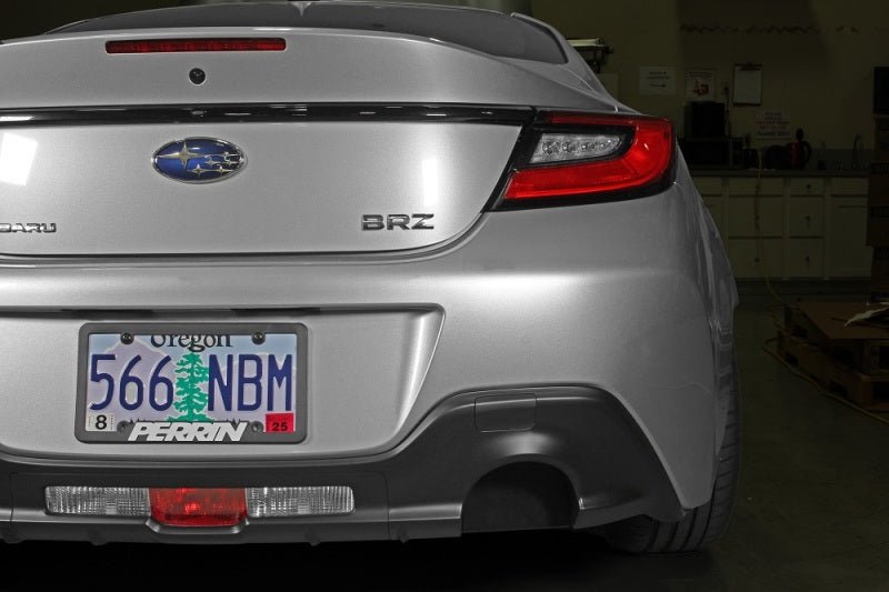 Perrin [22-26 BRZ/GR86] Exhaust Cutout Plate Right Side For Single Outlet Exhaust Systems