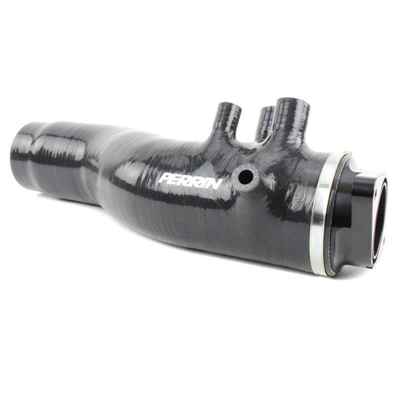 Perrin [15-21 WRX, 14-18 Forester XT] 3in Turbo Inlet Hose w/ Nozzle - Black