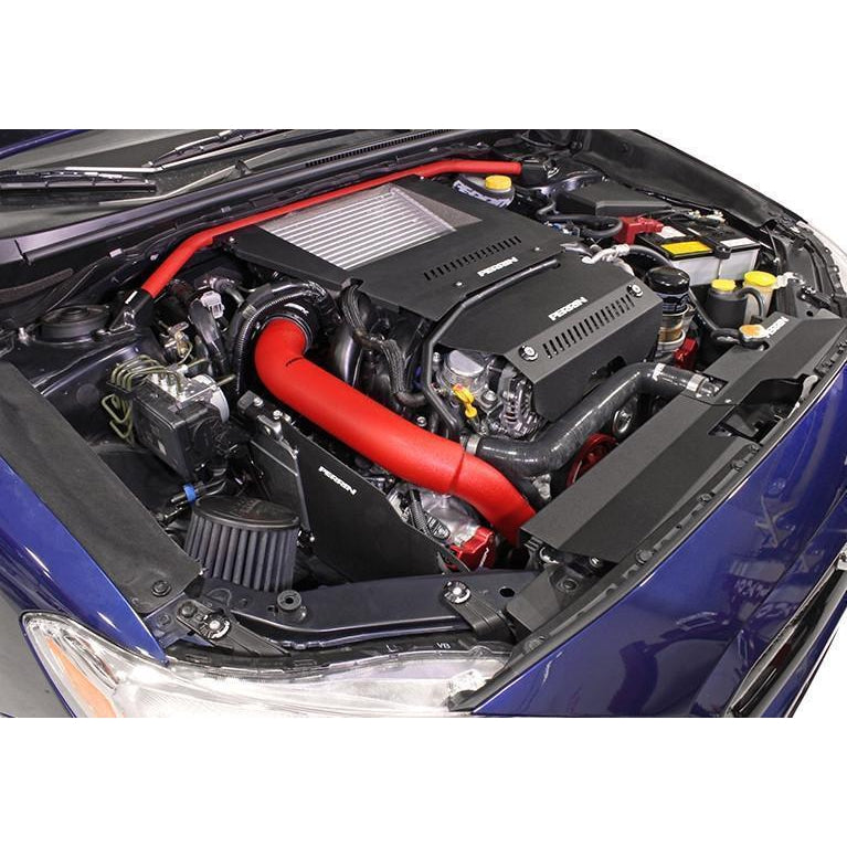 Perrin [15-21 WRX] Charge Pipe Neon Yellow | PSP-ITR-200NY