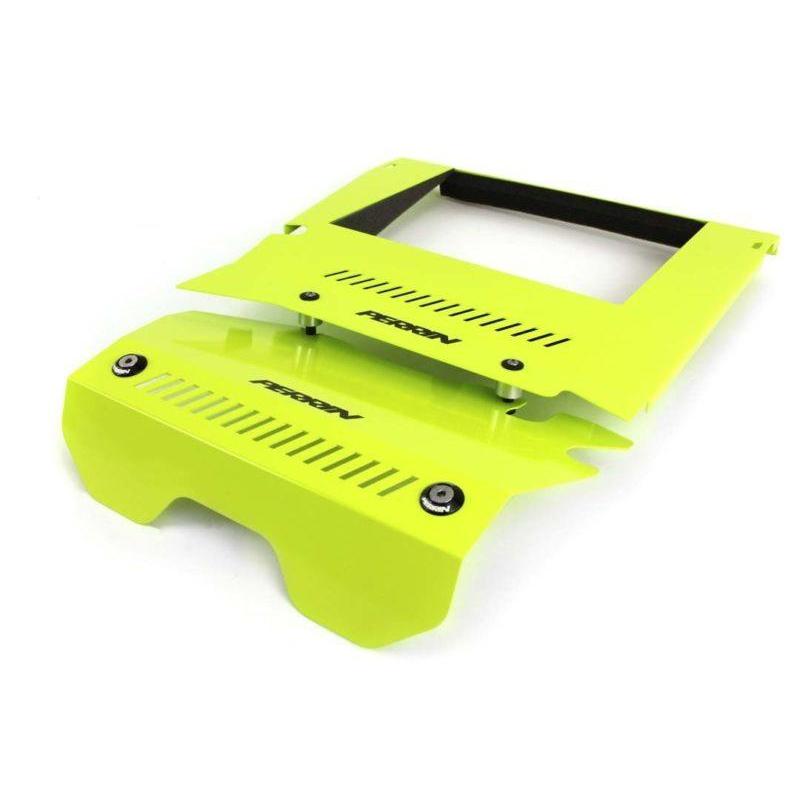 Perrin [15-21 WRX] Engine Cover Kit Neon Yellow