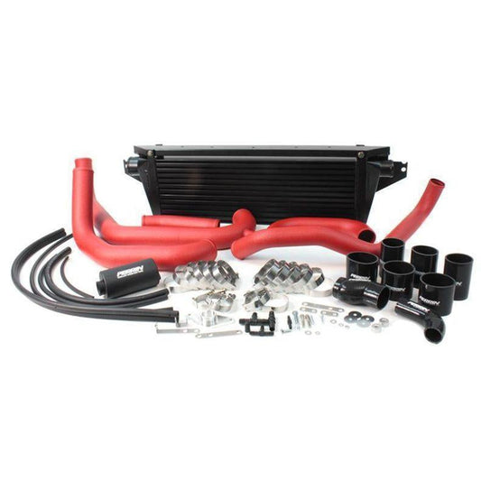JDMuscle Perrin FMIC Intercooler Pipes Only Subaru STI 2008-2014 | PSP-ITR-430-2BK/BK - View 2