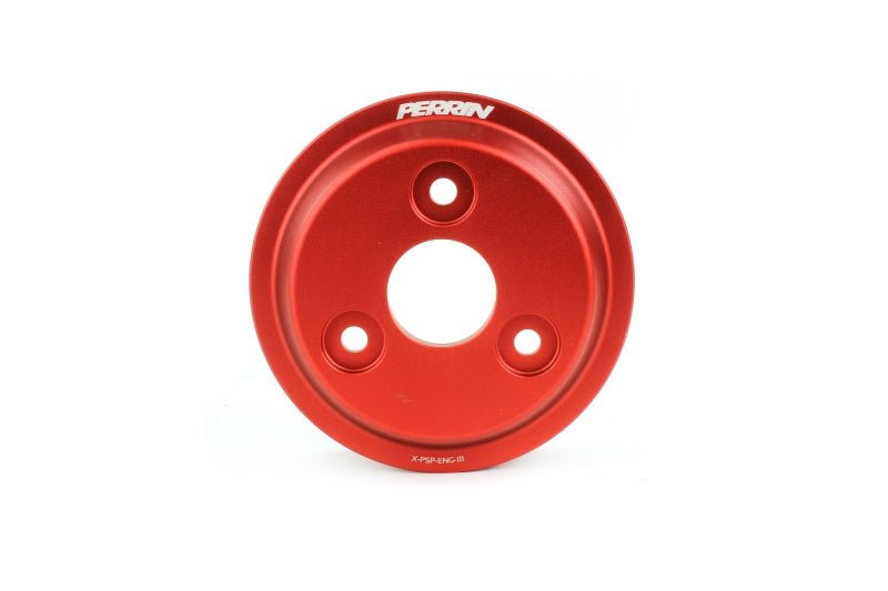 JDMuscle Perrin Lightweight Water Pump Pulley Red WRX 15-21 / Forester 14-18 / Crosstrek 18-20 /...