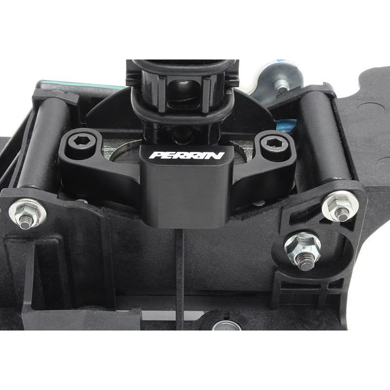 Perrin [15-25 WRX, 10-17 Legacy, 18-23 Crosstrek] Manual Shifter Stop Black Anodized