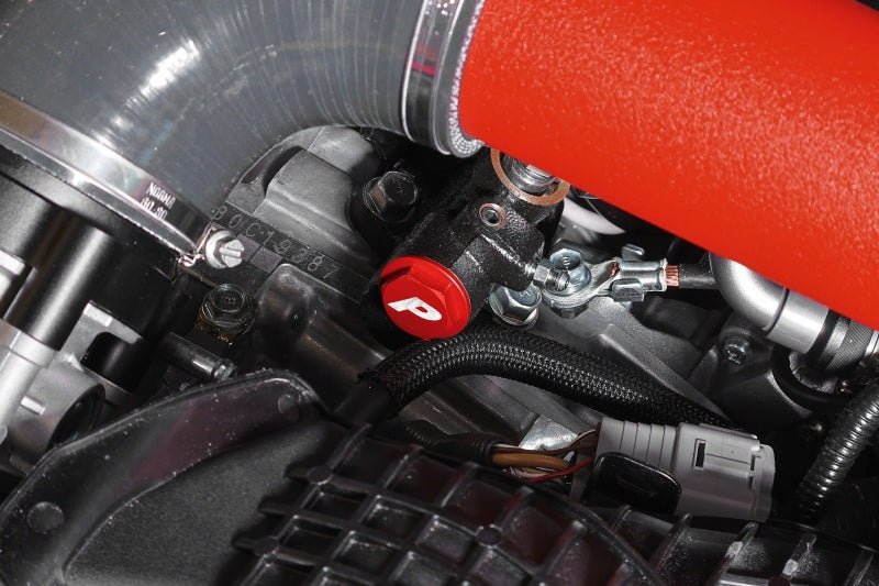 PERRIN [05-21 STI, 06-25 WRX, 05-09 LGT/OBXT] Clutch Delay Valve Delete - Red