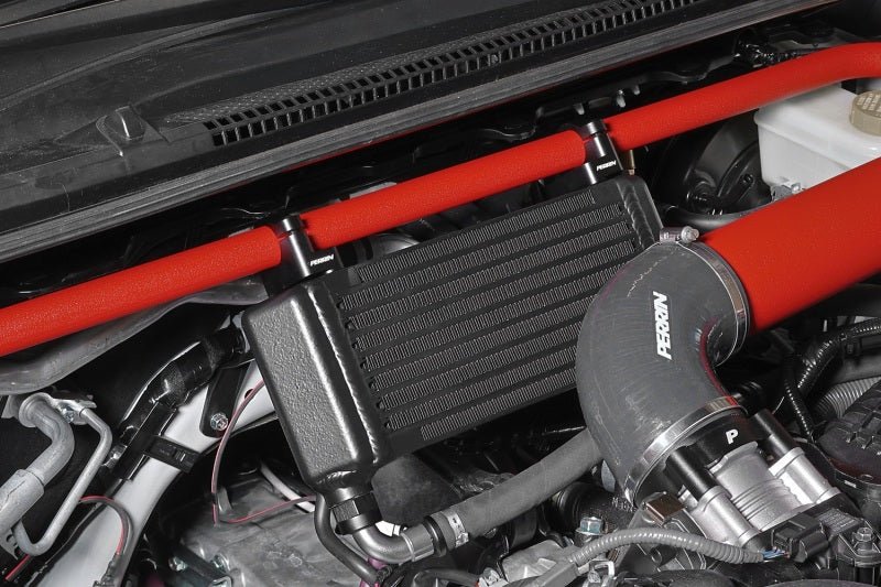 Perrin Performance [15-25 WRX] Oil Cooler Kit - Top Mounted