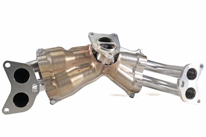Perrin Performance [19-25 Subaru WRX, Legacy XT, Outback XT, Ascent] Equal Length Header - Brushed SS