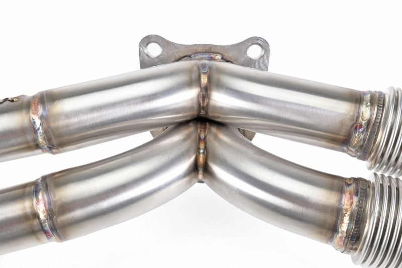 Perrin Performance [19-25 Subaru WRX, Legacy XT, Outback XT, Ascent] Equal Length Header - Brushed SS