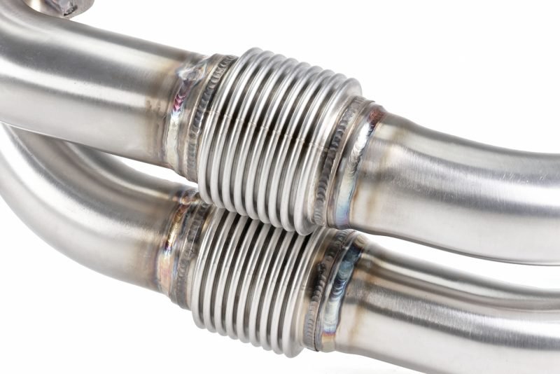 Perrin Performance [19-25 Subaru WRX, Legacy XT, Outback XT, Ascent] Equal Length Header - Brushed SS