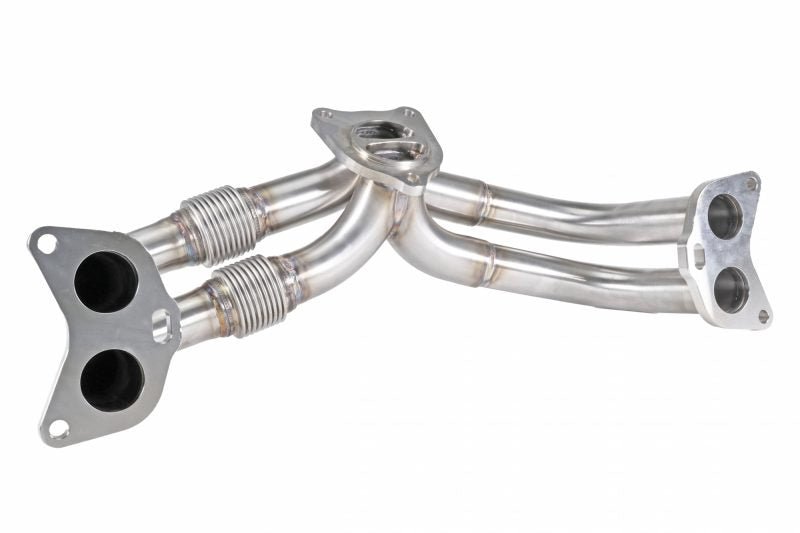 Perrin Performance [19-25 Subaru WRX, Legacy XT, Outback XT, Ascent] Equal Length Header - Brushed SS