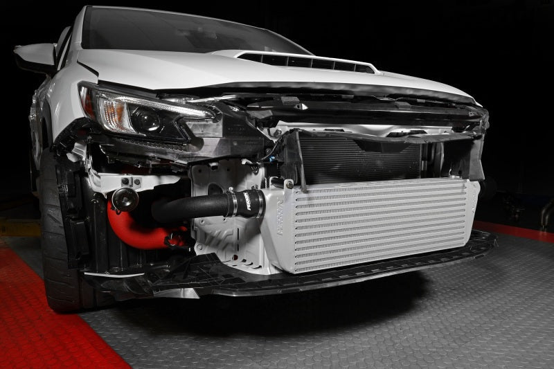 Perrin Performance [22-24 Subaru WRX] Front Mount Intercooler Kit | Black Tubes & Silver Core