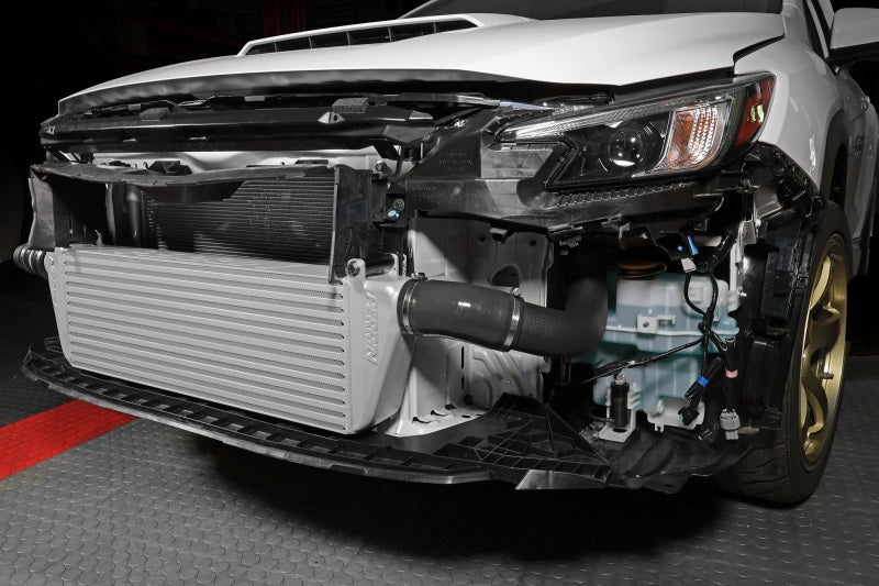 Perrin Performance [22-24 Subaru WRX] Front Mount Intercooler Kit | Black Tubes & Silver Core
