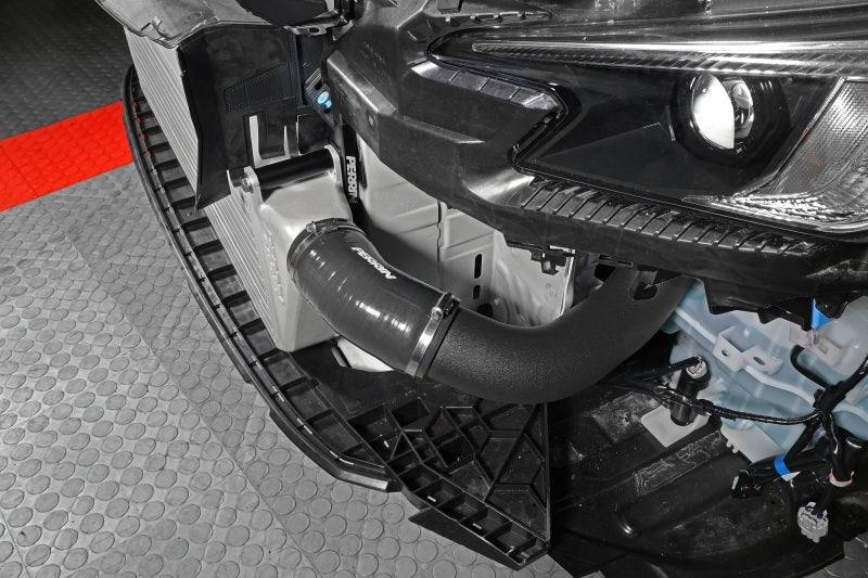 Perrin Performance [22-24 Subaru WRX] Front Mount Intercooler Kit | Black Tubes & Silver Core