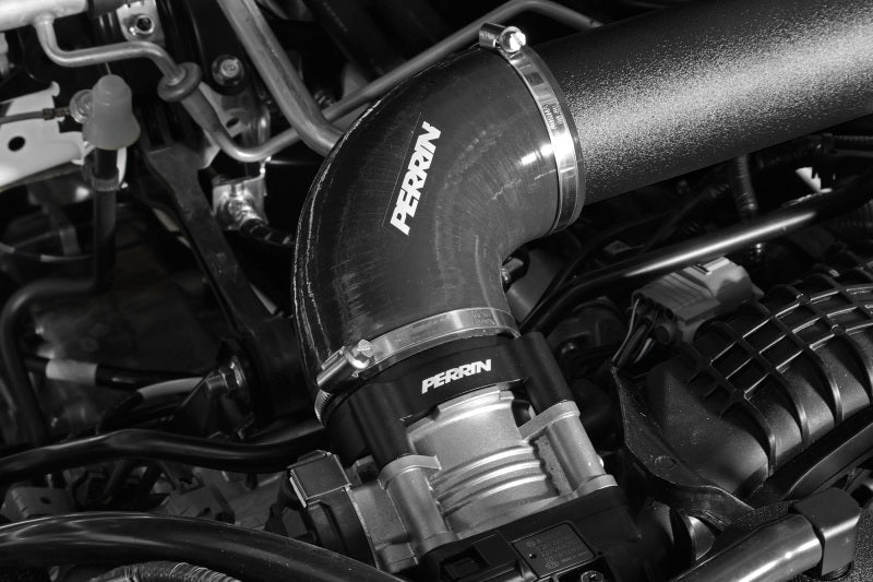 Perrin Performance [22-24 Subaru WRX] Front Mount Intercooler Kit | Black Tubes & Silver Core