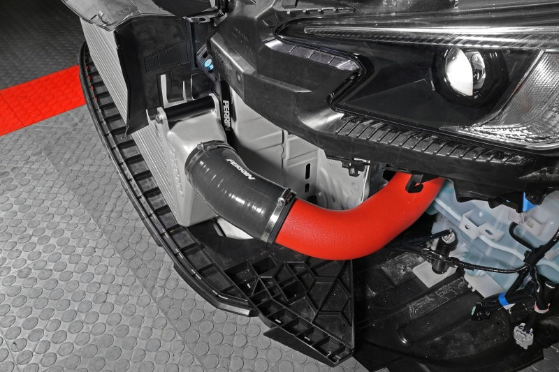 Perrin Performance [22-24 Subaru WRX] Front Mount Intercooler Kit | Red Tubes & Silver Core
