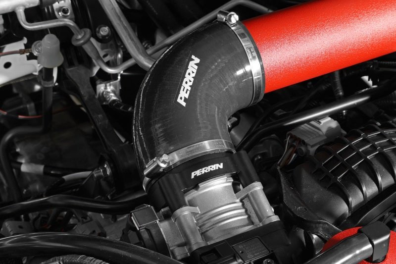 Perrin Performance [22-24 Subaru WRX] Front Mount Intercooler Kit | Red Tubes & Silver Core