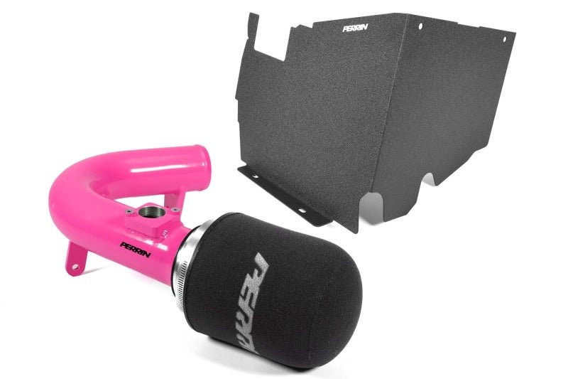 Perrin Performance [22-26 WRX] Cold Air Intake w/ Heatshield - Hyper Pink